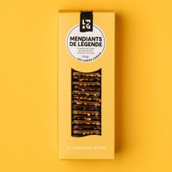 Mendiants chocolat pistache